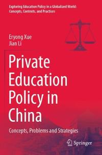 Bokomslag för "Private Education Policy in China"