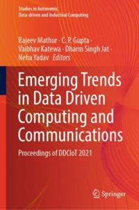 Studies in Autonomic, Data-driven and Industrial Computing