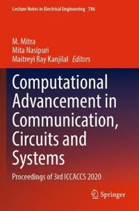 Bokomslag for "Computational Advancement in Communication, Circuits and Systems"