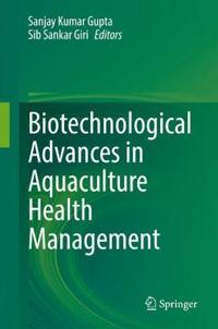 Kirjan kansi "Biotechnological Advances in Aquaculture Health Management"