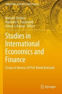 Kirjan kansi "Studies in International Economics and Finance"