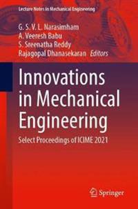 Innovations in Mechanical Engineering