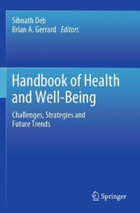Kirjan kansi "Handbook of Health and Well-Being"