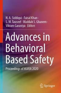 Bokomslag för "Advances in Behavioral Based Safety"