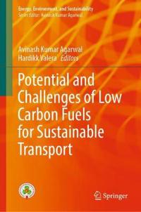 Bokomslag för "Potential and Challenges of Low Carbon Fuels for Sustainable Transport"