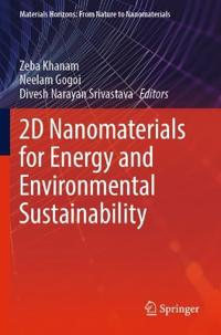 Bokomslag för "2D Nanomaterials for Energy and Environmental Sustainability"