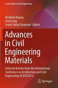 Bokomslag för "Advances in Civil Engineering Materials"