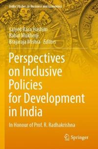 Bokomslag för "Perspectives on Inclusive Policies for Development in India"