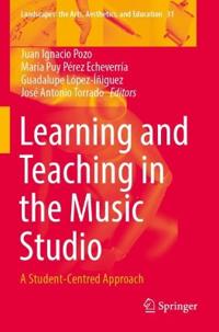Bokomslag for "Learning and Teaching in the Music Studio"
