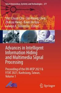 Bokomslag for "Advances in Intelligent Information Hiding and Multimedia Signal Processing"