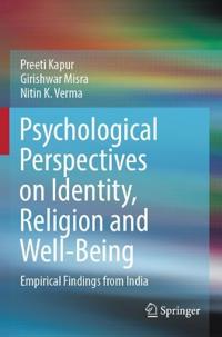 Kirjan kansi "Psychological Perspectives on Identity, Religion and Well-Being"