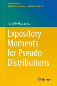 Bokomslag för "Expository Moments for Pseudo Distributions"