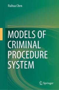 Bokomslag för "Models of Criminal Procedure System"