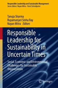 Bokomslag för "Responsible Leadership for Sustainability in Uncertain Times"