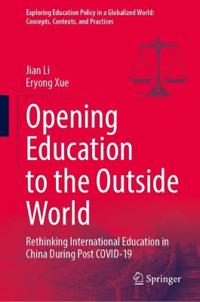 Bokomslag för "Opening Education to the Outside World"