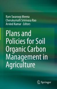 Kirjan kansi "Plans and Policies for Soil Organic Carbon Management in Agriculture"