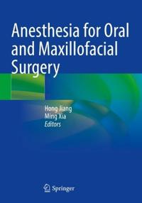 Kirjan kansi "Anesthesia for Oral and Maxillofacial Surgery"