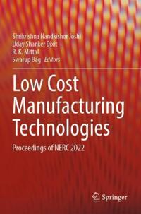 Bokomslag for "Low Cost Manufacturing Technologies"