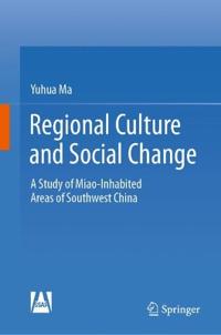Kirjan kansi "Regional Culture and Social Change"