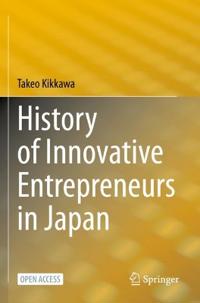 Kirjan kansi "History of Innovative Entrepreneurs in Japan"