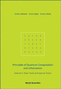Principles Of Quantum Computation And Information - Volume Ii: Basic Tools And Special Topics