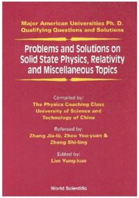 Major American Universities Ph.d. Qualifying Questions And Solutions - Physics