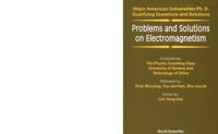 Major American Universities Ph.d. Qualifying Questions And Solutions - Physics