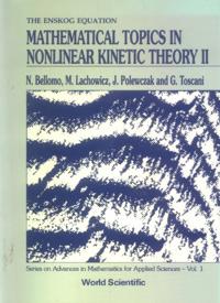 Series On Advances In Mathematics For Applied Sciences