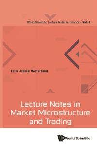 World Scientific Lecture Notes In Finance