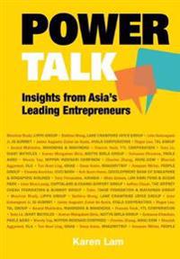 Kirjan kansi "Power Talk: Insights From Asia's Leading Entrepreneurs"