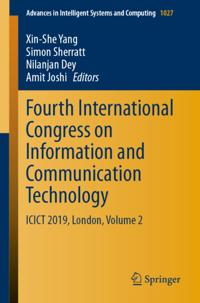 Advances in Intelligent Systems and Computing