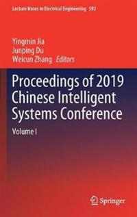 Kirjan kansi "Proceedings of 2019 Chinese Intelligent Systems Conference"