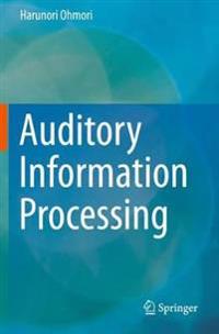 Kirjan kansi "Auditory Information Processing"