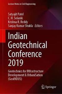 Bokomslag för "Indian Geotechnical Conference 2019"