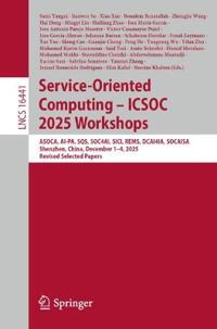 Service-Oriented Computing – ICSOC 2025 Workshops