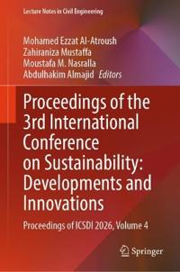 Proceedings of the 3rd International Conference on Sustainability: Developments and Innovations