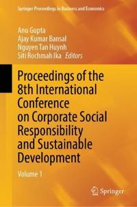 Proceedings of the 8th International Conference on Corporate Social Responsibility and Sustainable Development