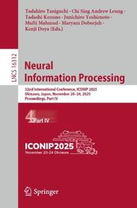 Kirjan kansi "Neural Information Processing"