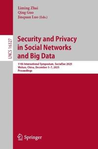 Security and Privacy in Social Networks and Big Data