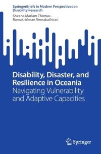 Disability, Disaster, and Resilience in Oceania