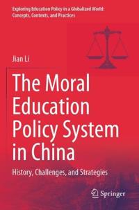 Kirjan kansi "The Moral Education Policy System in China"