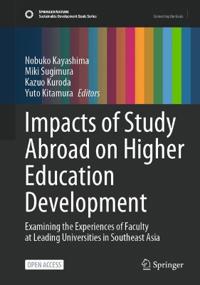 Kirjan kansi "Impacts of Study Abroad on Higher Education Development"