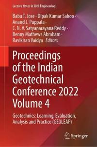Proceedings of the Indian Geotechnical Conference 2022 Volume 4