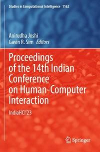 Proceedings of the 14th Indian Conference on Human-Computer Interaction