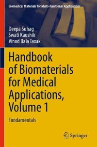 Bokomslag för "Handbook of Biomaterials for Medical Applications, Volume 1"