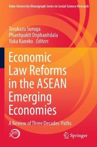 Kirjan kansi "Economic Law Reforms in the ASEAN Emerging Economies"