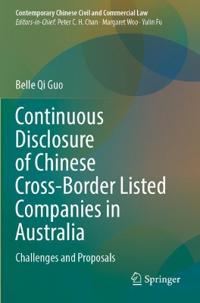 Bokomslag för "Continuous Disclosure of Chinese Cross-Border Listed Companies in Australia"