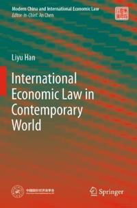 Bokomslag för "International Economic Law in Contemporary World"
