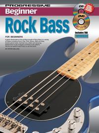 Progressive Beginner Rock Bass (+cd,dvd)