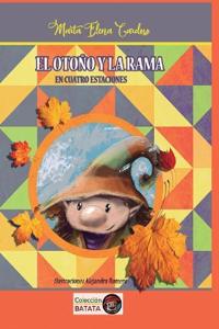 El otoño y la rama en cuatro estaciones